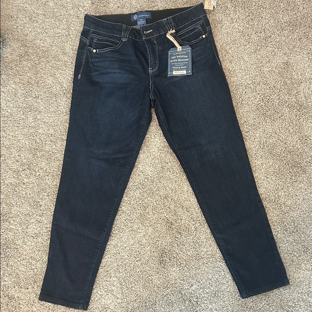 Democracy Women's Dark Indigo Skinny Jeans